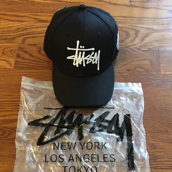 Nwt Black Stussy Unisex Cap - Picture 2 of 4